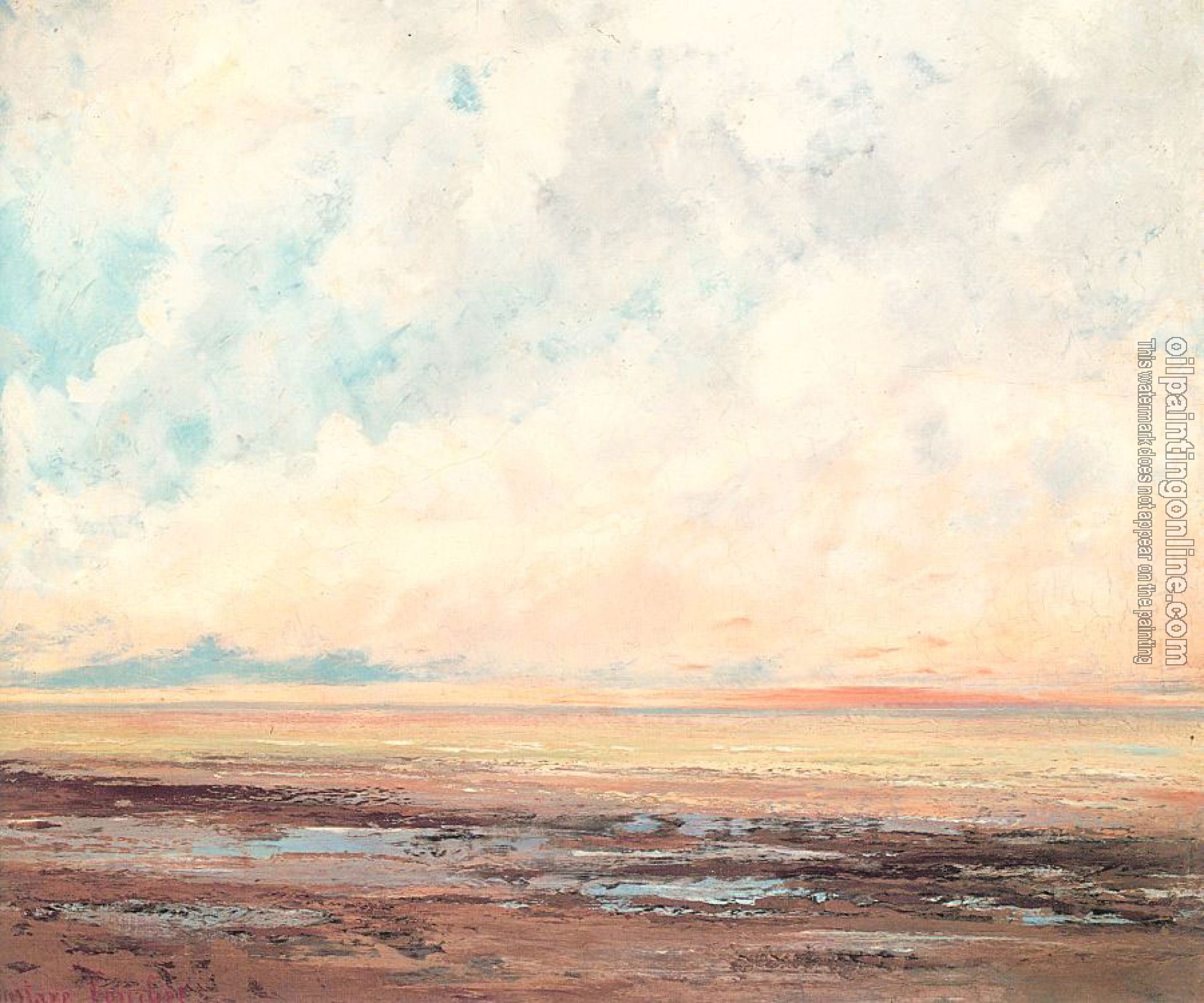 Courbet, Gustave - Marine